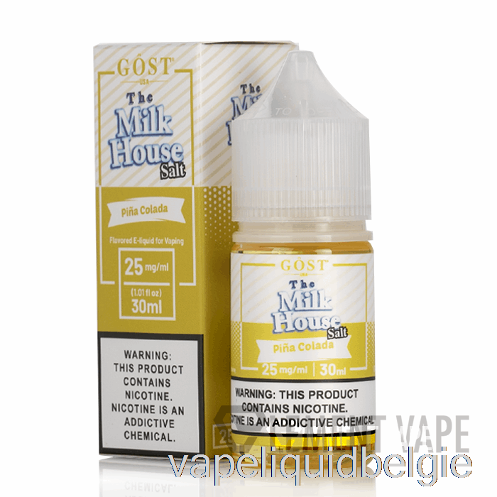 Vape België Pina Colada Zouten - The Milk House - Gost Vapor - 30ml 50mg